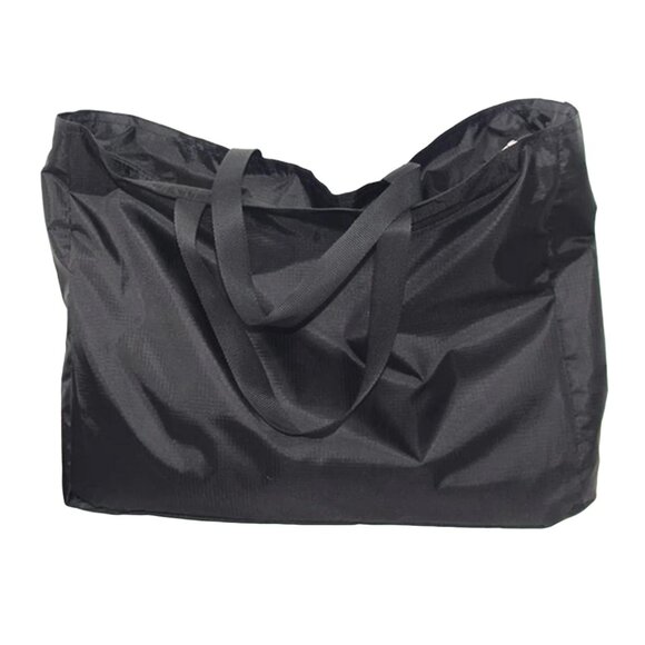 Grocery Shopping Foldable Compact Reusable Washable Zip Top Lightweight Tote Bag - Picture 2 of 5